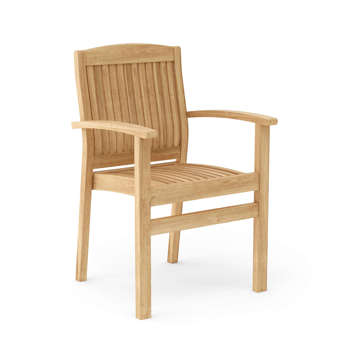 Anderson Teak Bahama Stackable Sahara 9-Piece Rectangular Dining Set