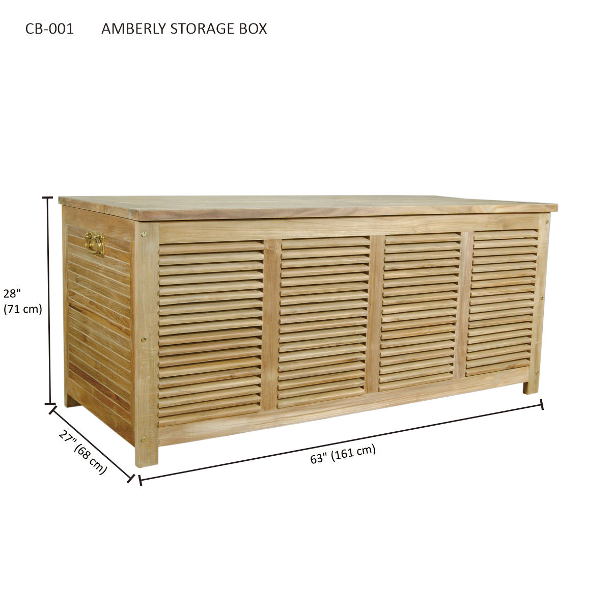Anderson Teak Amberly Cushion Box