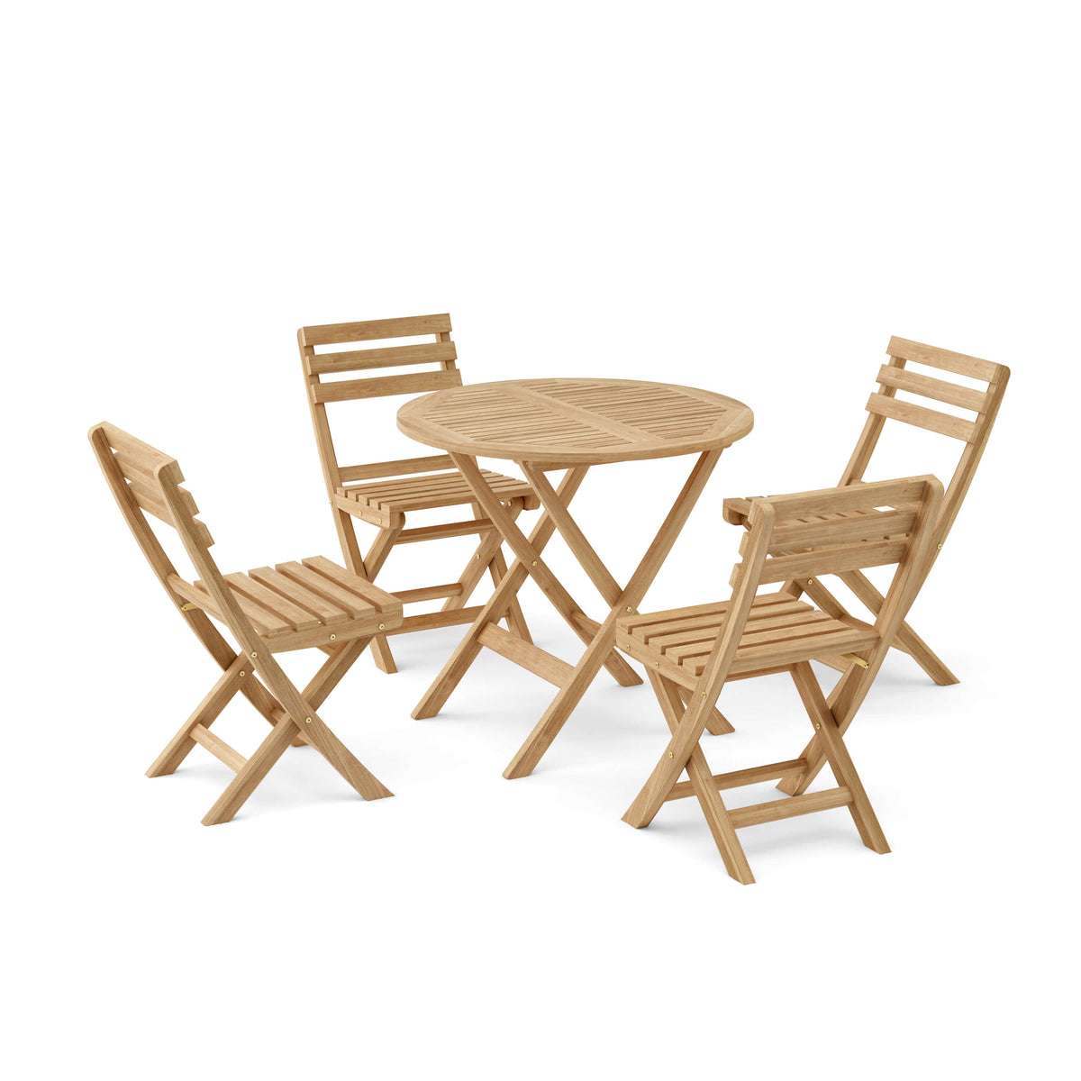 Anderson Teak Chester Alabama 5-Piece Bistro Set