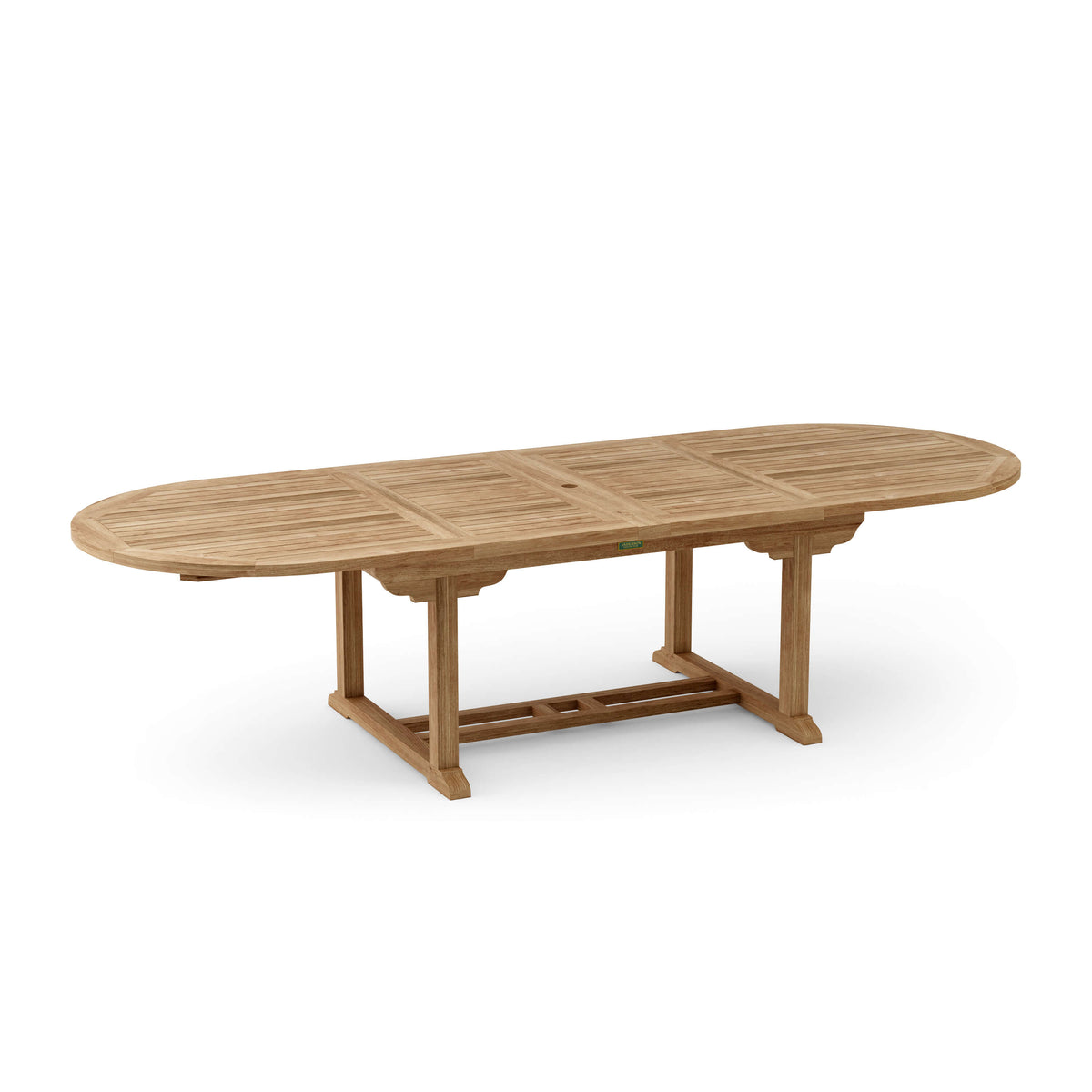 Anderson Teak Bahama 117" Oval Extension Table w/ Double Extensions