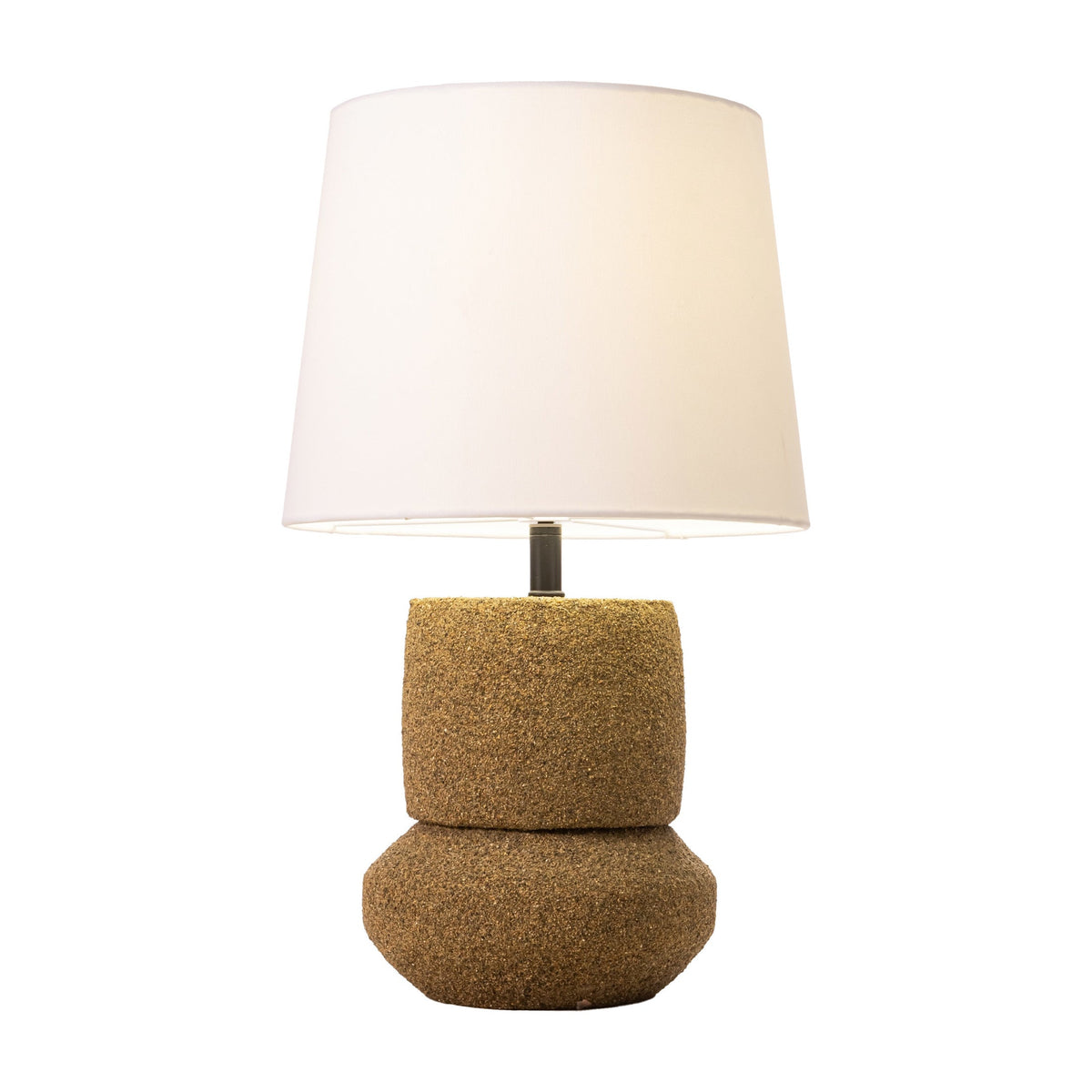 Seina Outdoor Solar Table Lamp, Natural