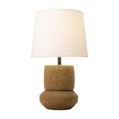 Seina Outdoor Solar Table Lamp, Natural