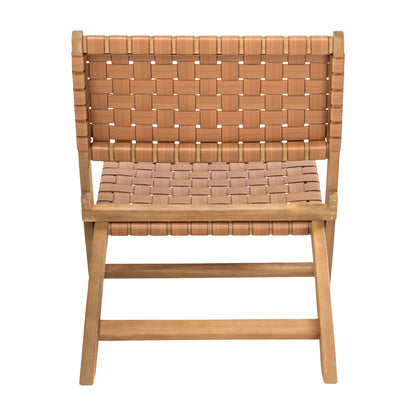 Sunflare Outdoor Patio Lounge Chair, Brown