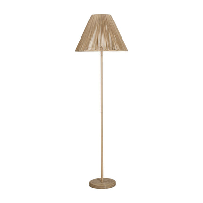 Lumika Outdoor Solar Floor Lamp, Beige