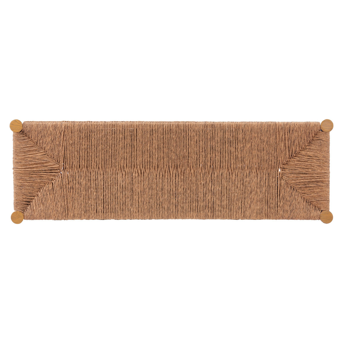 Iska Outdoor Patio Bench, Natural