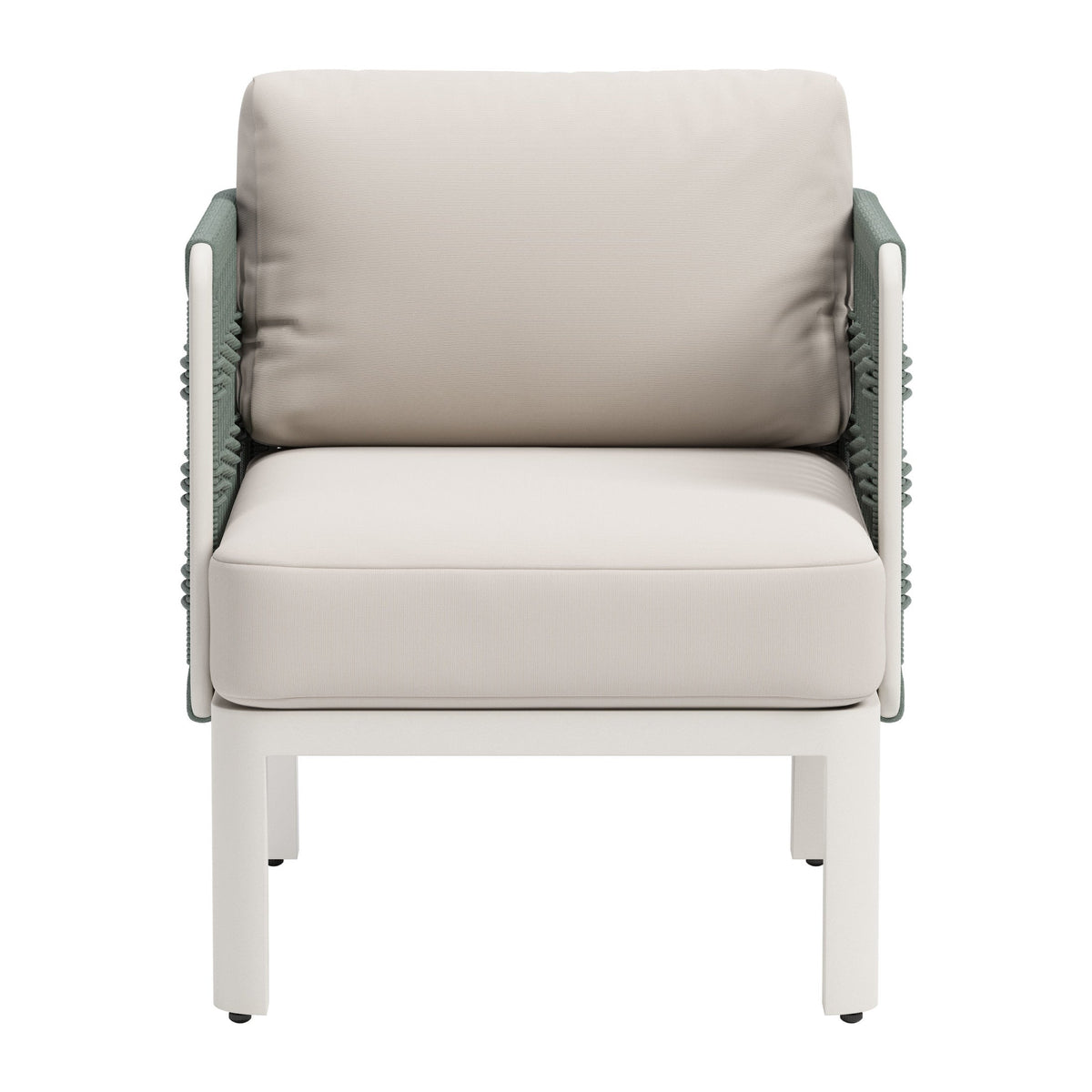 Bridgehampton Outdoor Patio Armchair, White