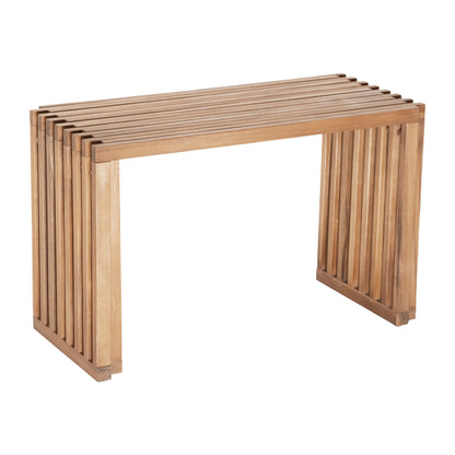 Riviera Outdoor Patio Extendable Bench, Set of 2, Natural