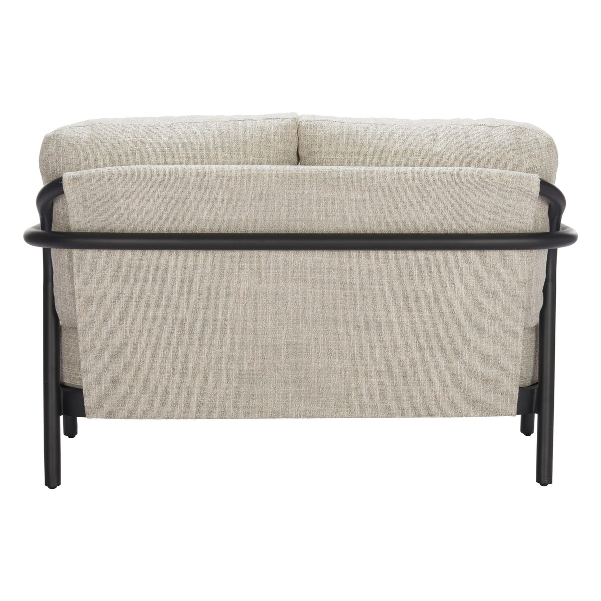 Rein Outdoor Patio Loveseat, Beige