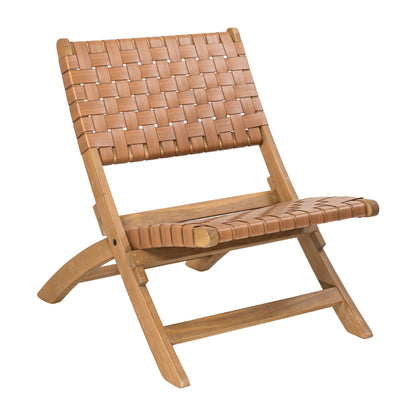 Sunflare Outdoor Patio Lounge Chair, Brown
