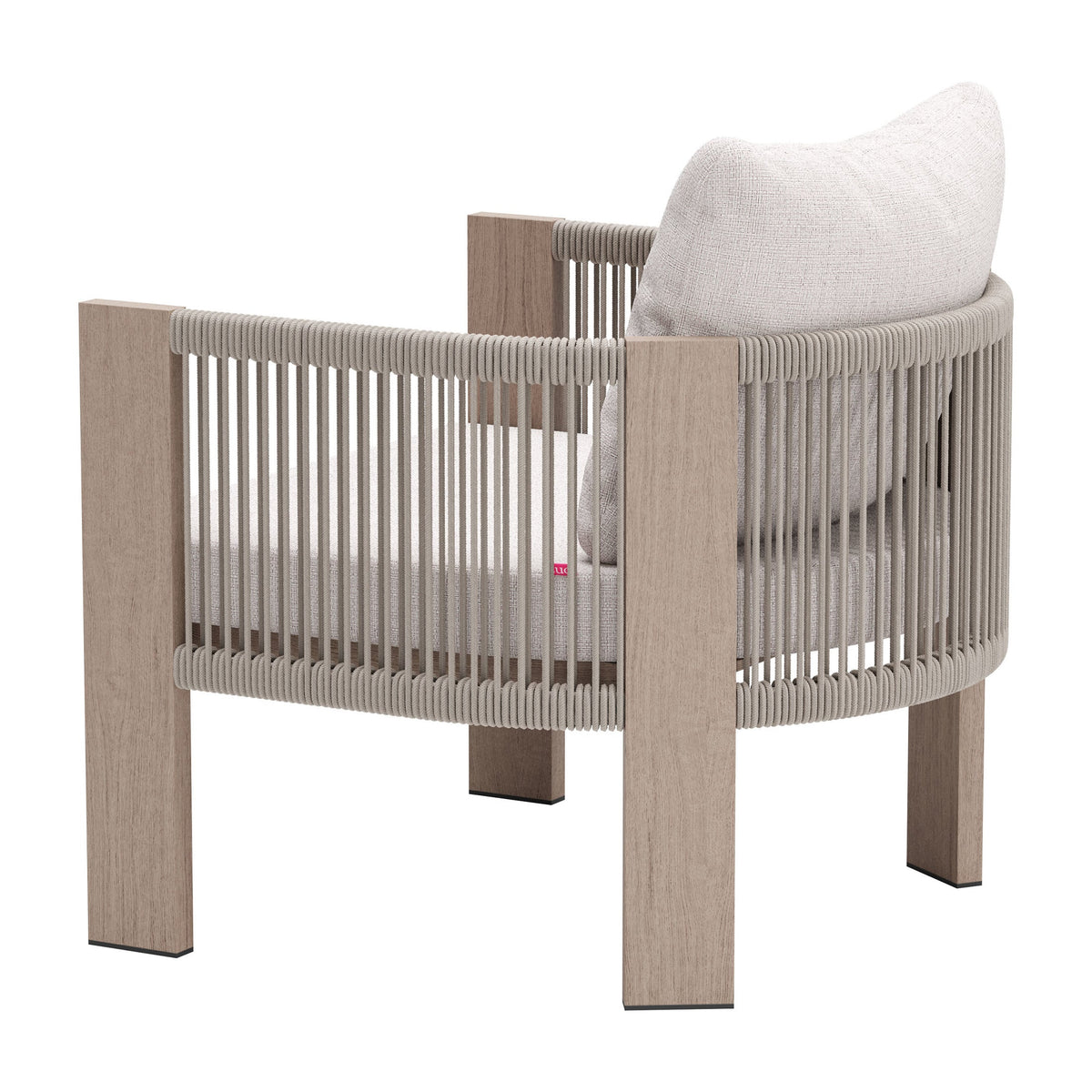 Rebel Outdoor Patio Accent Chair, Beige