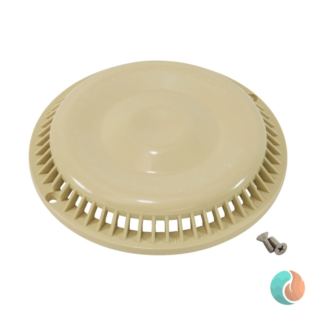 Afras Anti-Vortex Cover, Tan, with Screws, model 11064TAN