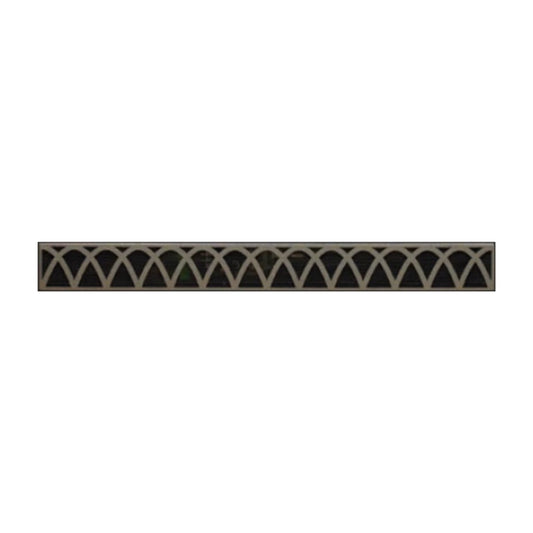 American Hearth Arch Louvers, Hammered Pewter, for VFD36 Firebox | FBG36AHP