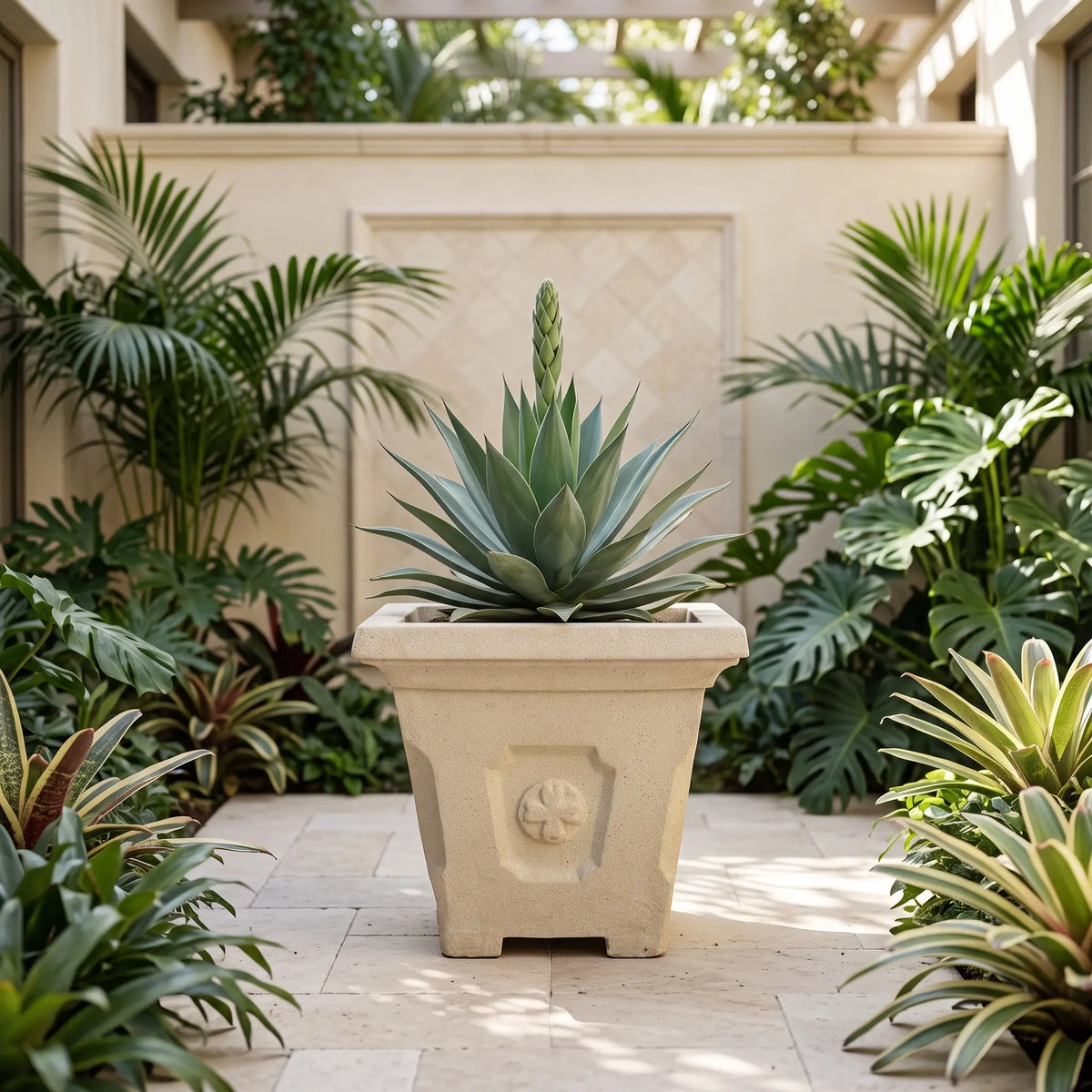 Anderson Teak Amalfi Square Planter