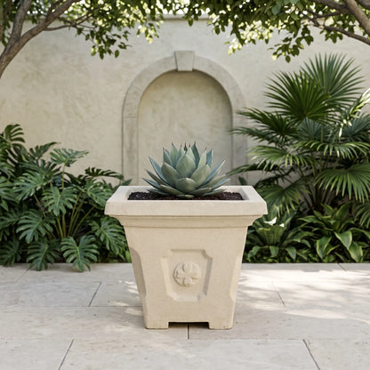 Anderson Teak Amalfi Square Planter