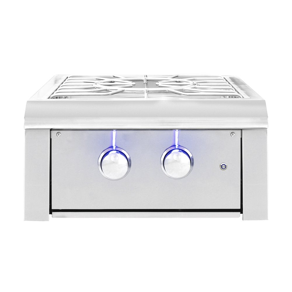 American Made Grills ALTPB2-NG Alturi natural gas power burner with LED illumination