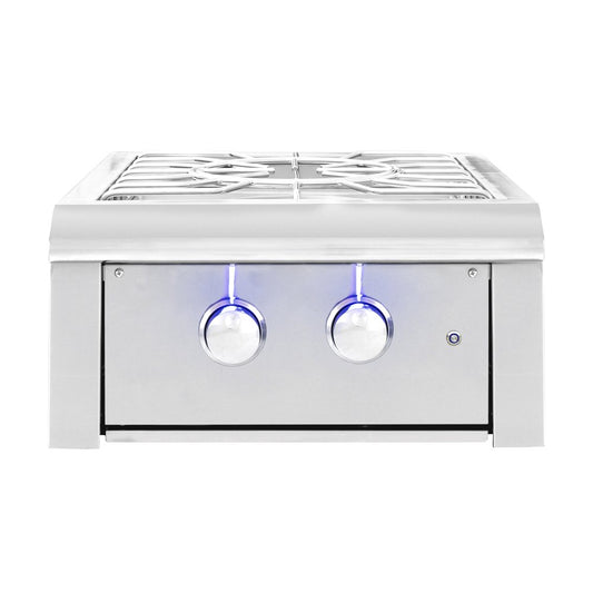 American Made Grills ALTPB2-NG Alturi natural gas power burner with LED illumination