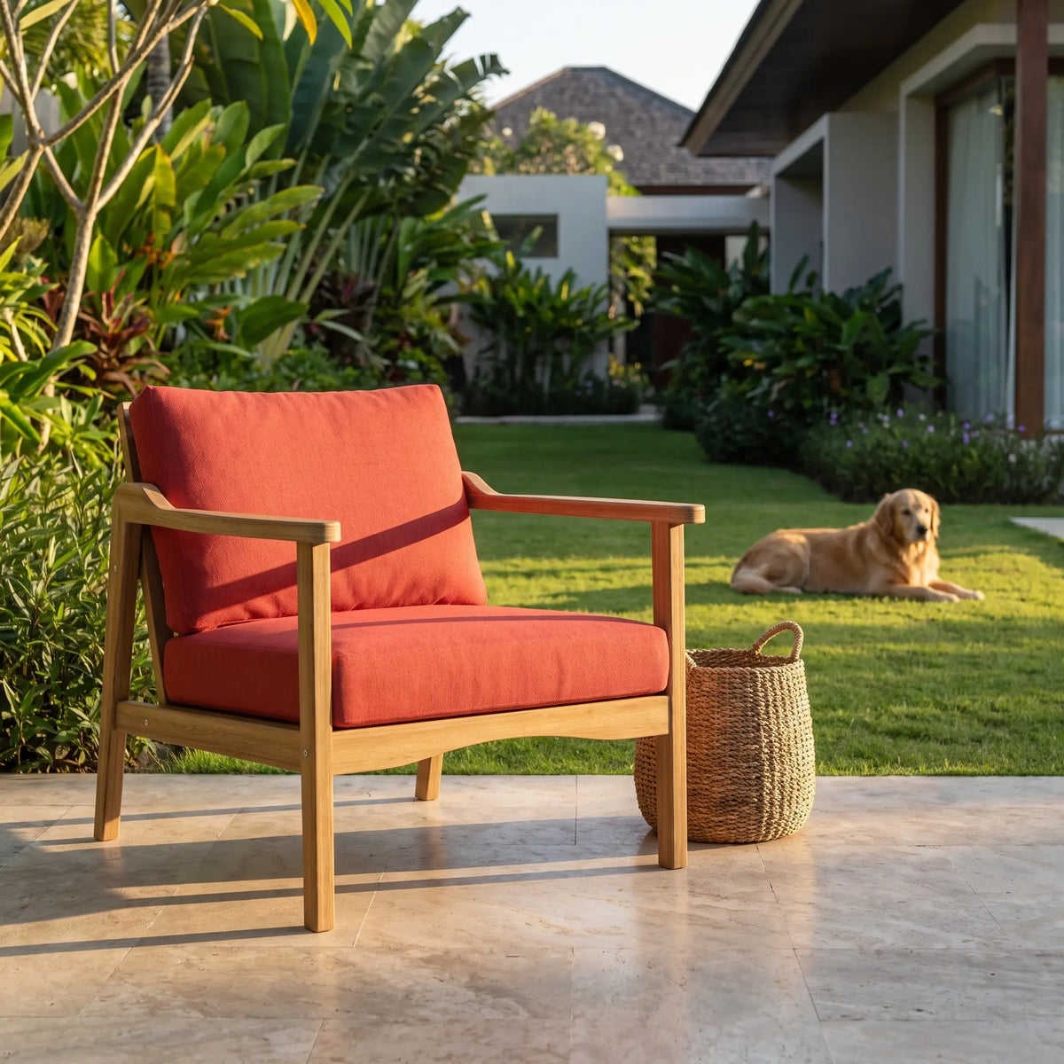 Anderson Teak Amalfi Deep Seating Armchair