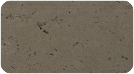 Smoke finish swatch for the American Fyre Design Calais Oval Fire Table