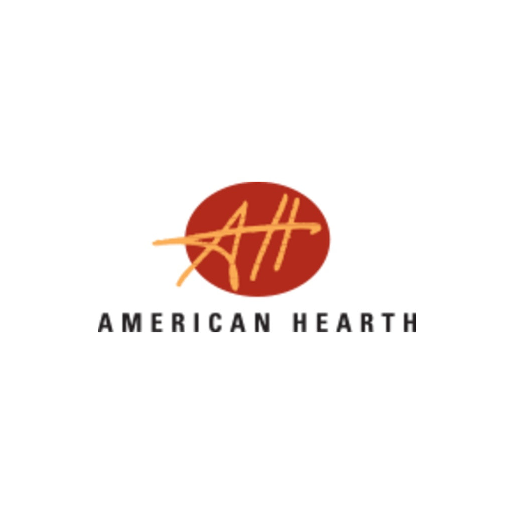 American Hearth Bi-Fold Fireplace Door with Wood Handles, 44", Black, for WB44FB0F | BDW44BL
