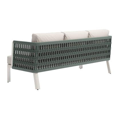 Bridgehampton Outdoor Patio Sofa, White