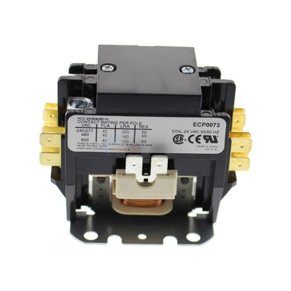 AquaCal Relay, 40A, 2-Pole, 24V, model ECS0073