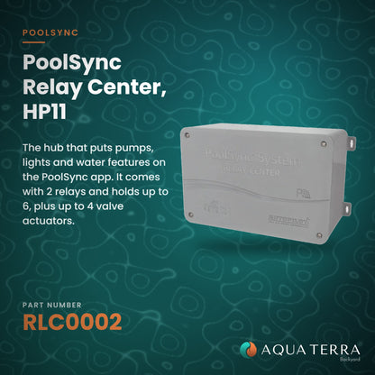 AquaCal Relay Center, HP11, model RLC0002, view 2