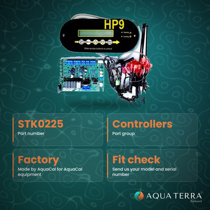 AquaCal HP9 Controller Upgrade Kit, model STK0225, view 3
