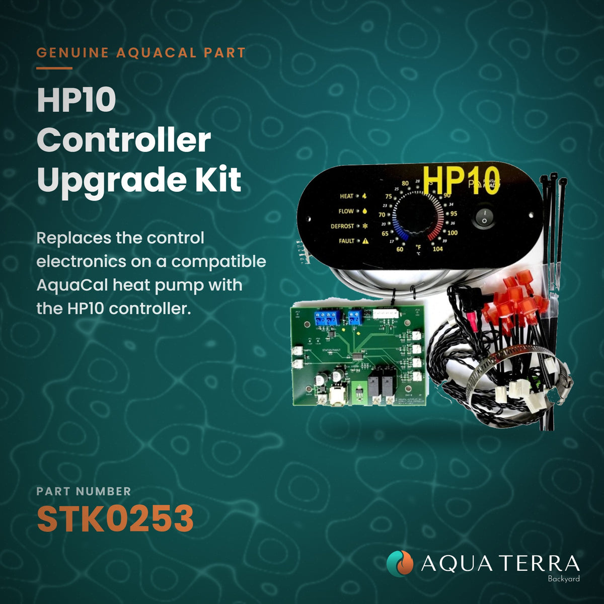 AquaCal HP10 Controller Upgrade Kit, model STK0253, view 2