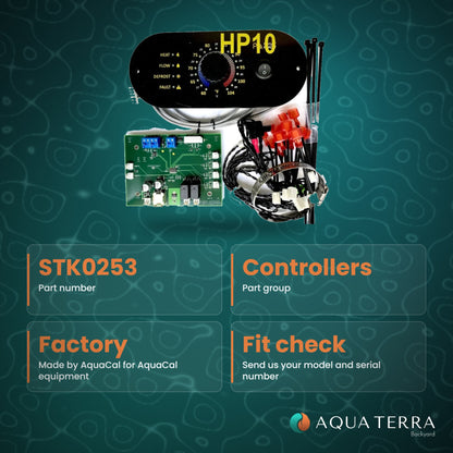 AquaCal HP10 Controller Upgrade Kit, model STK0253, view 3