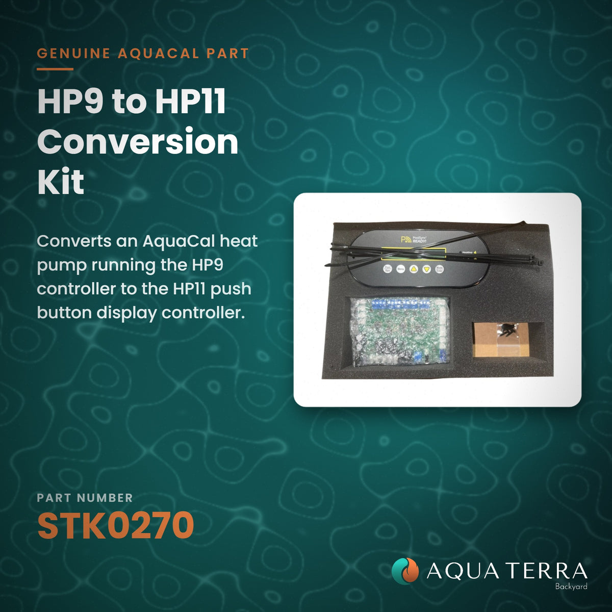 AquaCal HP9 to HP11 Conversion Kit, model STK0270, view 2