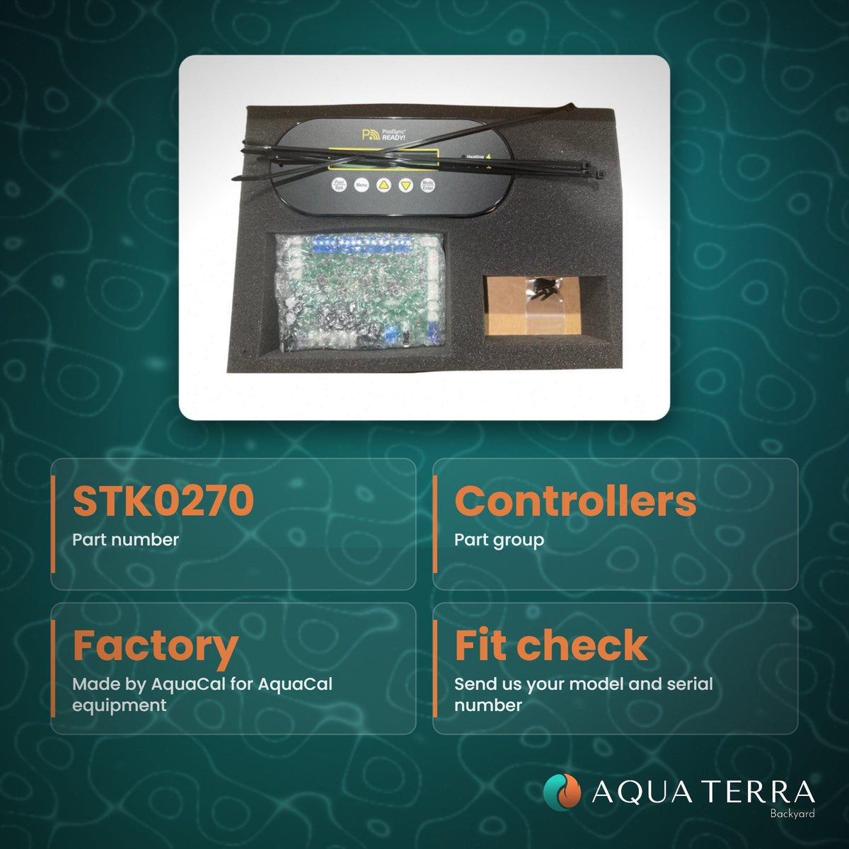 AquaCal HP9 to HP11 Conversion Kit, model STK0270, view 3