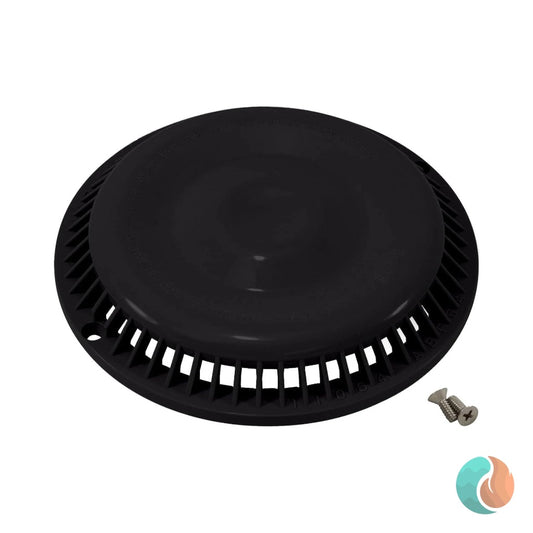Aqua Terra Backyard - Afras 11064BK Anti-Vortex Cover Black with Screws