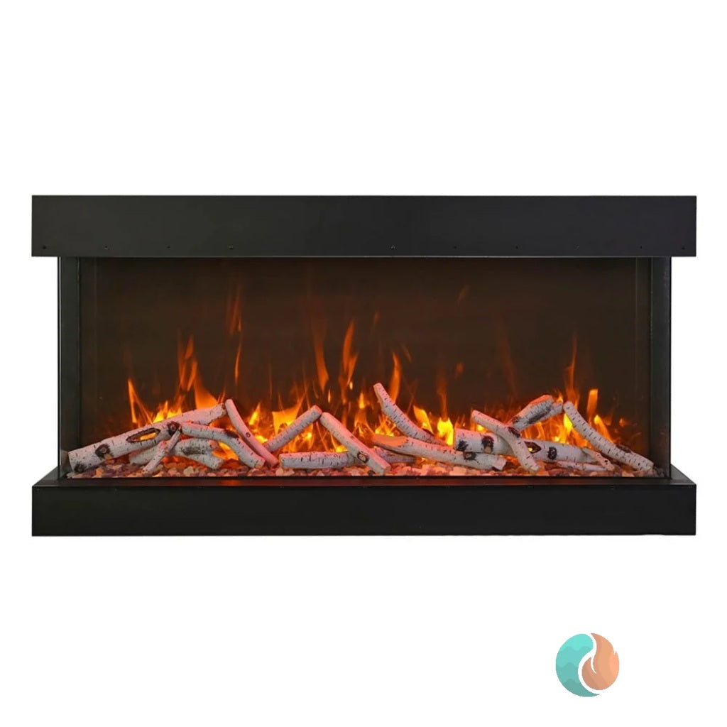 Amantii Tru View Extra Tall Smart Electric Fireplace, 50" | 50-TRV-XT-XL
