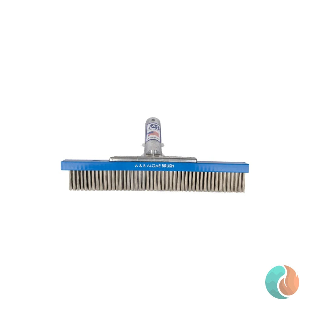 Aqua Terra Backyard - A&B 5020 Algae Brush 12in Stainless