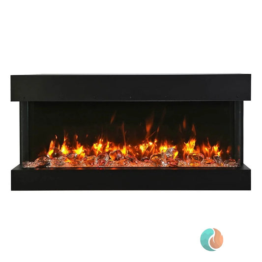 Amantii Tru View Slim Smart Electric Fireplace, 60" | 60-TRV-SLIM