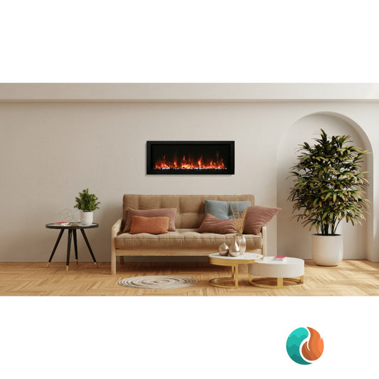 Amantii Panorama Slim Lumina electric fireplace, 40 inch