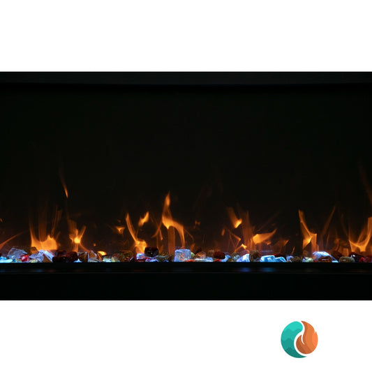 Amantii Panorama Xtraslim Lumina electric fireplace, 40 inch