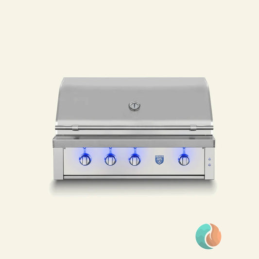American Made Grills Estate Freedom Built-In Grill, Natural Gas, 42" | EST42-FR-NG