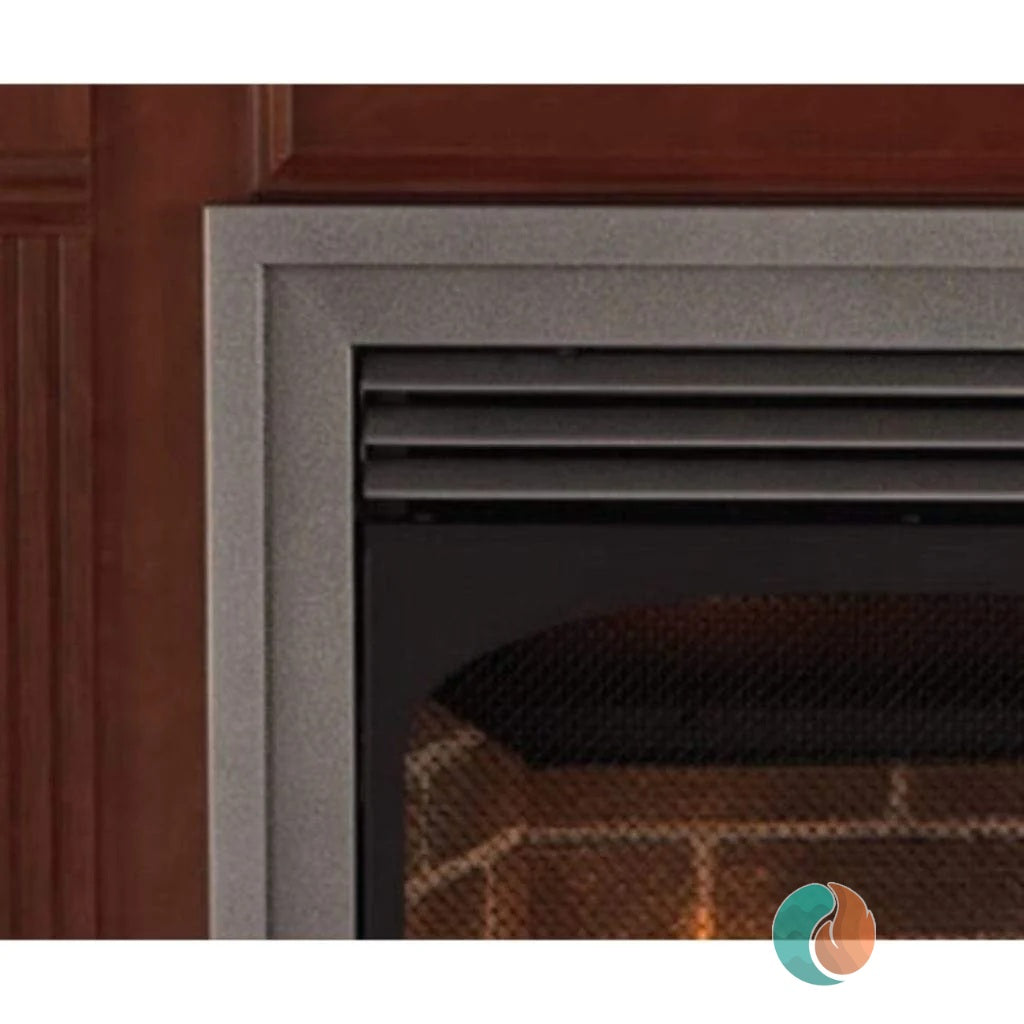 American Hearth Bottom Trim Kit, Hammered Pewter, for VFD32 Firebox | FBS1HP