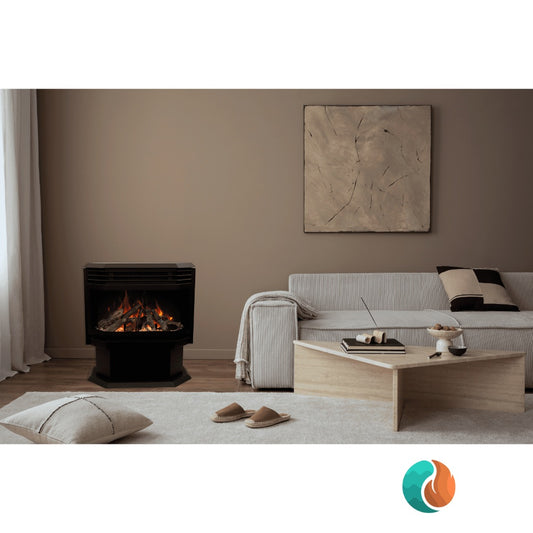 Amantii Lumina freestanding electric fireplace, 26 inch