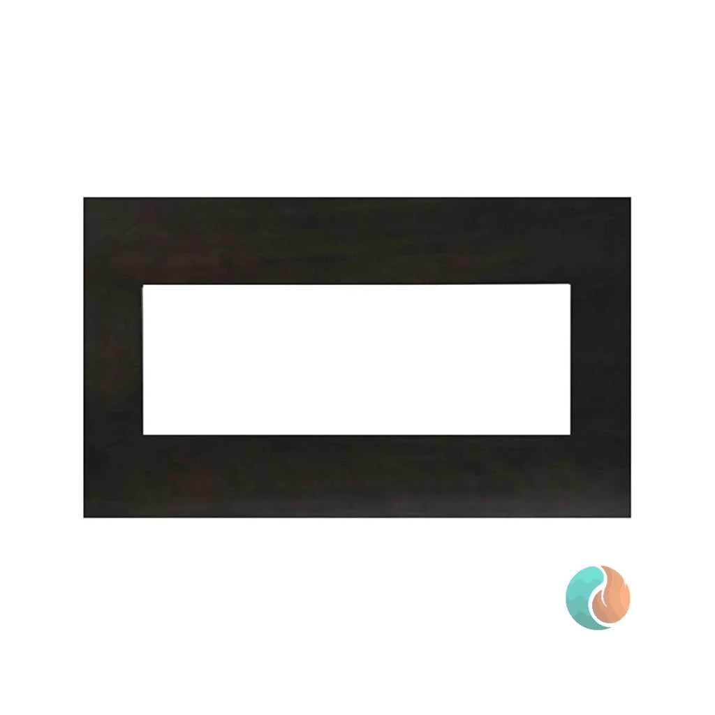 Amantii Knotty Black Birch Wooden Mantel Surround, for BI-40 Xtraslim | MAN-BMKB-XS40