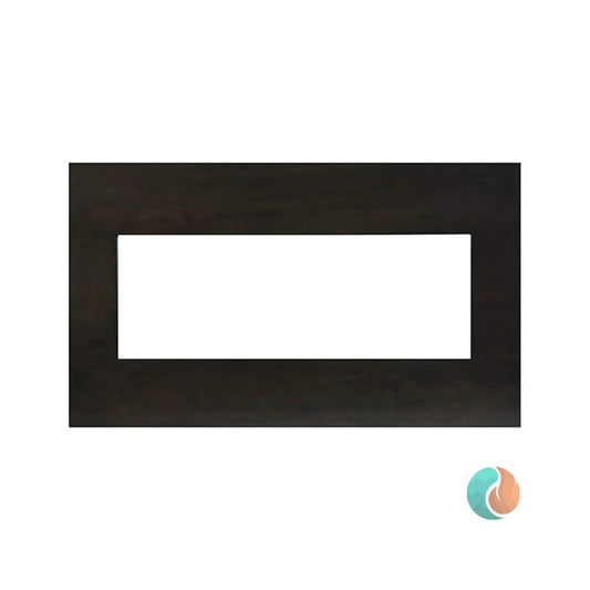 Amantii Knotty Black Birch Wooden Mantel Surround, for BI-40 Xtraslim | MAN-BMKB-XS40