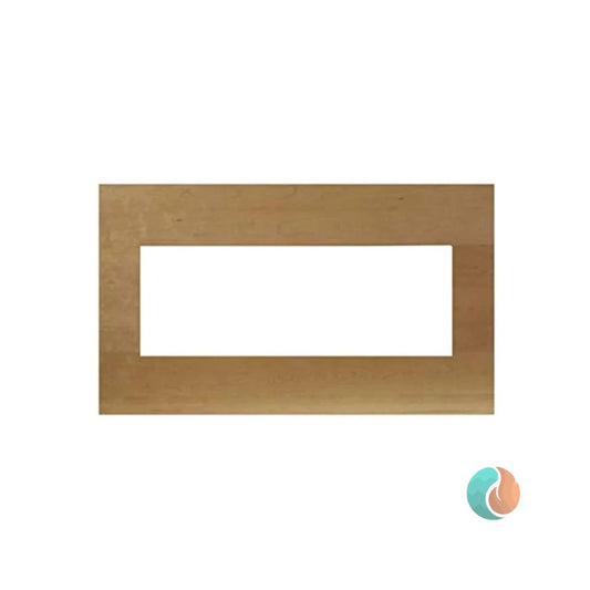 Amantii Natural Birch Wooden Mantel Surround, for BI-40 Xtraslim | MAN-BMNB-XS40