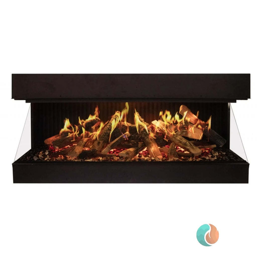 Amantii Signature MultiView Holo Electric Fireplace, 55" | MULTIVIEW-HOLO-55-SIG