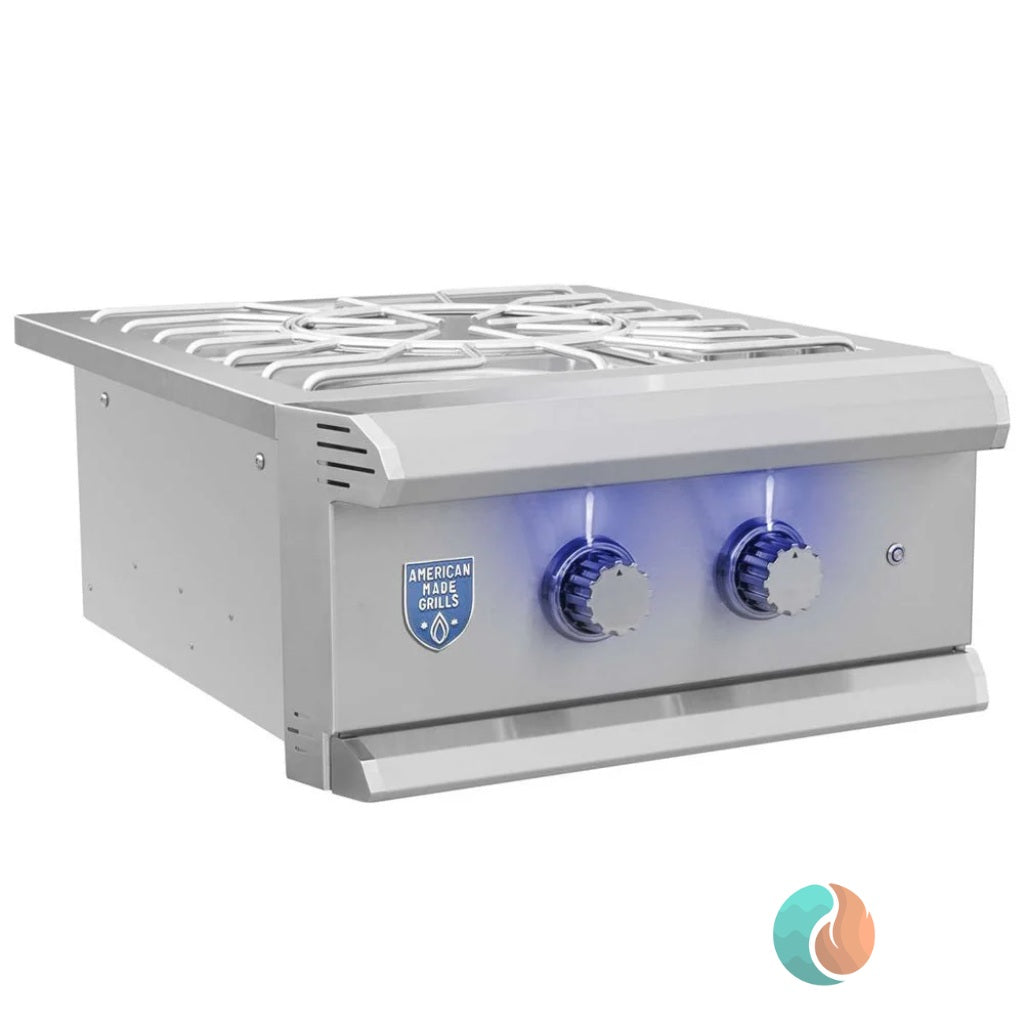 American Made Grills Muscle Natural Gas Power Burner | MUSPB2-NG