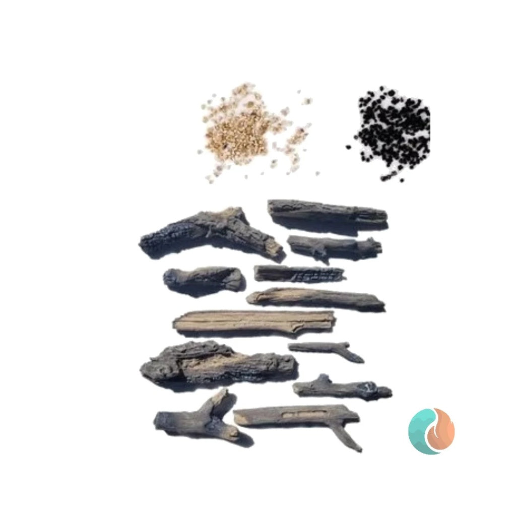 Amantii Oak Medium Media Kit, 12 Piece | DESIGN-MEDIA-OAK-12PCE-MD