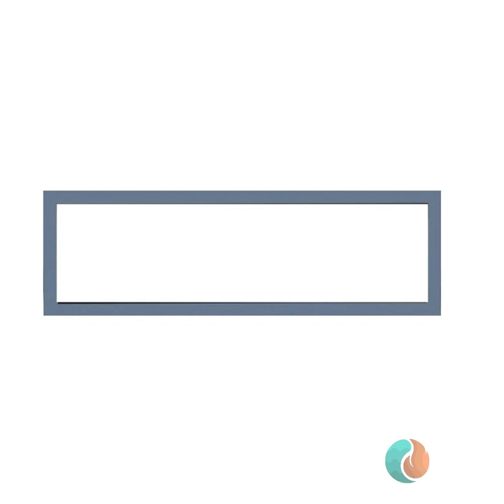 Amantii Symmetry Fireplace Surround, 34", Grey | SYM-34-SURR-GREY
