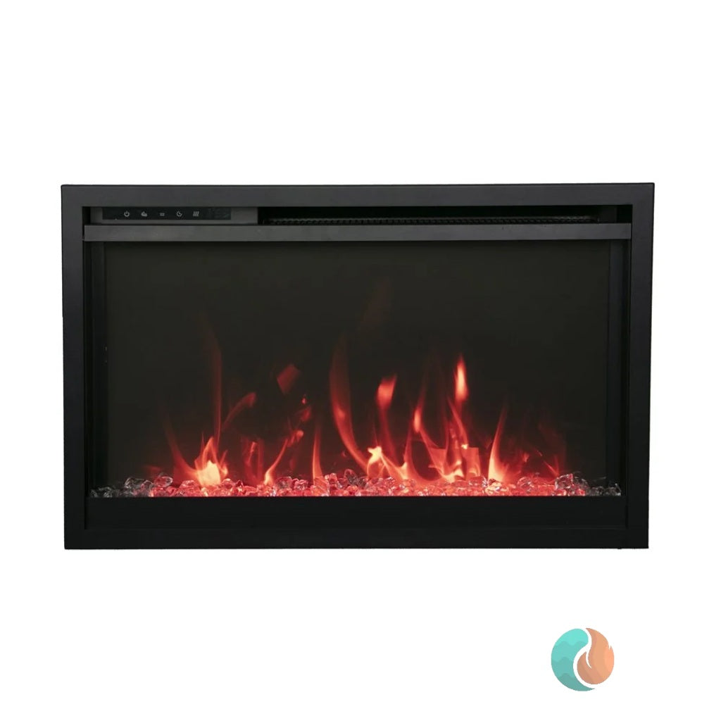Amantii Traditional Xtraslim Smart Electric Fireplace, 30" | TRD-30-XS