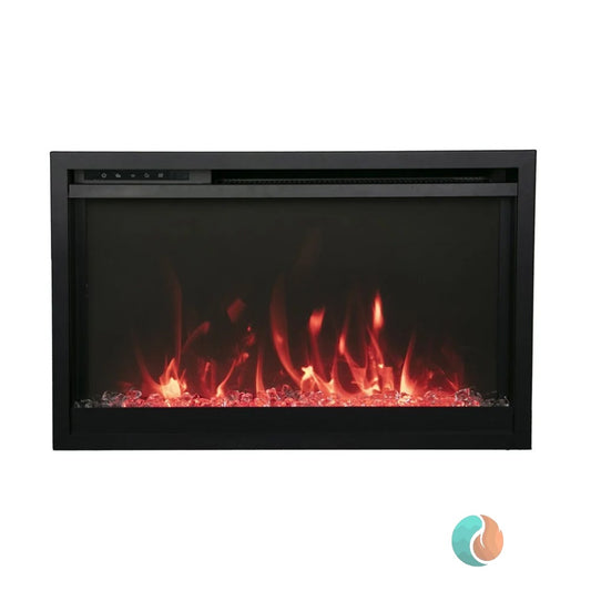 Amantii Traditional Xtraslim Smart Electric Fireplace, 30" | TRD-30-XS