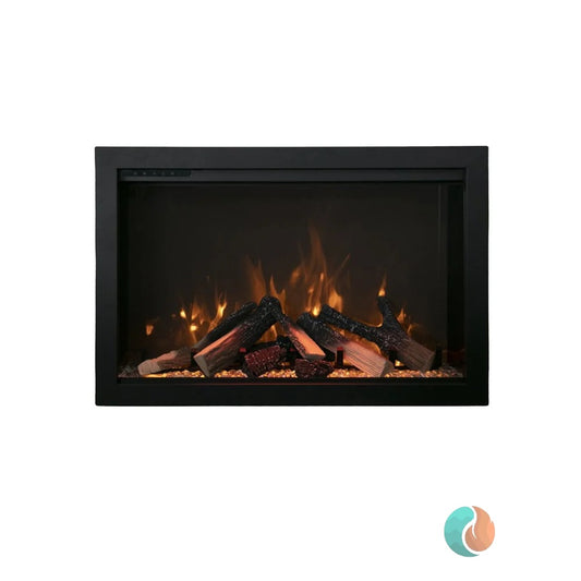 Amantii Traditional Bespoke Electric Fireplace, 33", Indoor/Outdoor | TRD-33-BESPOKE